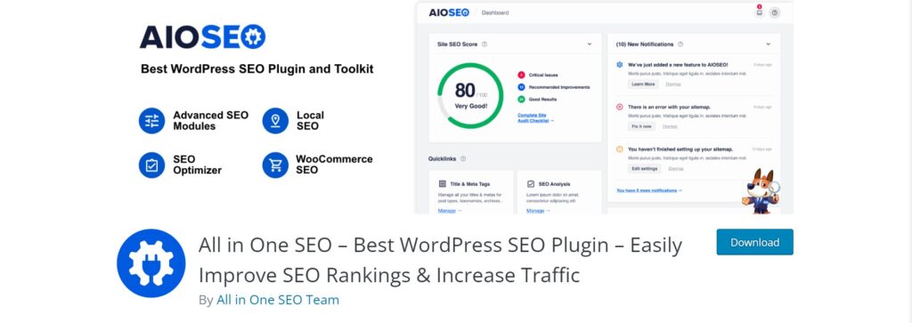 All In One SEO - Best WordPress SEO Plugin